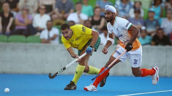 India vs Australia Hockey Match 4 Highlights: Harmanpreet Singh gives India the lead but Aussies turn it around once more